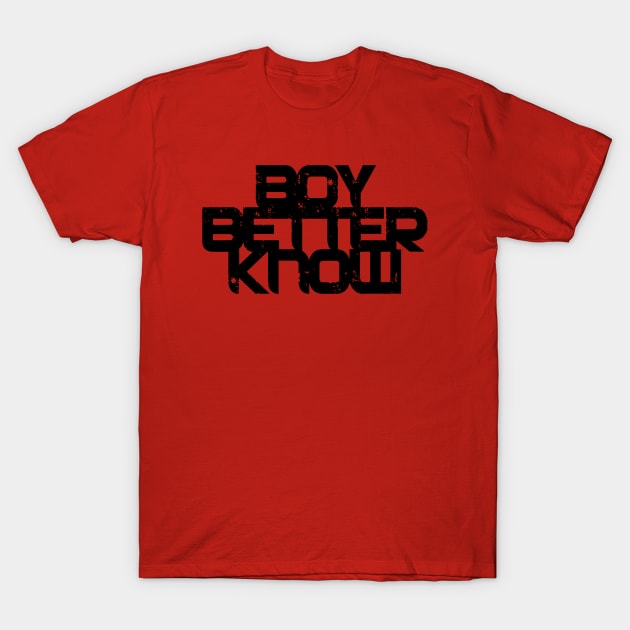 JME Boy Better Know T-Shirt by Vanzan